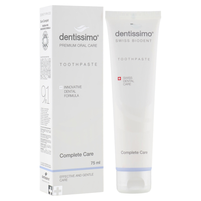 Зубна паста Dentissimo Комплексний захист COMPLETE CARE, 75 мл (322331) large popup